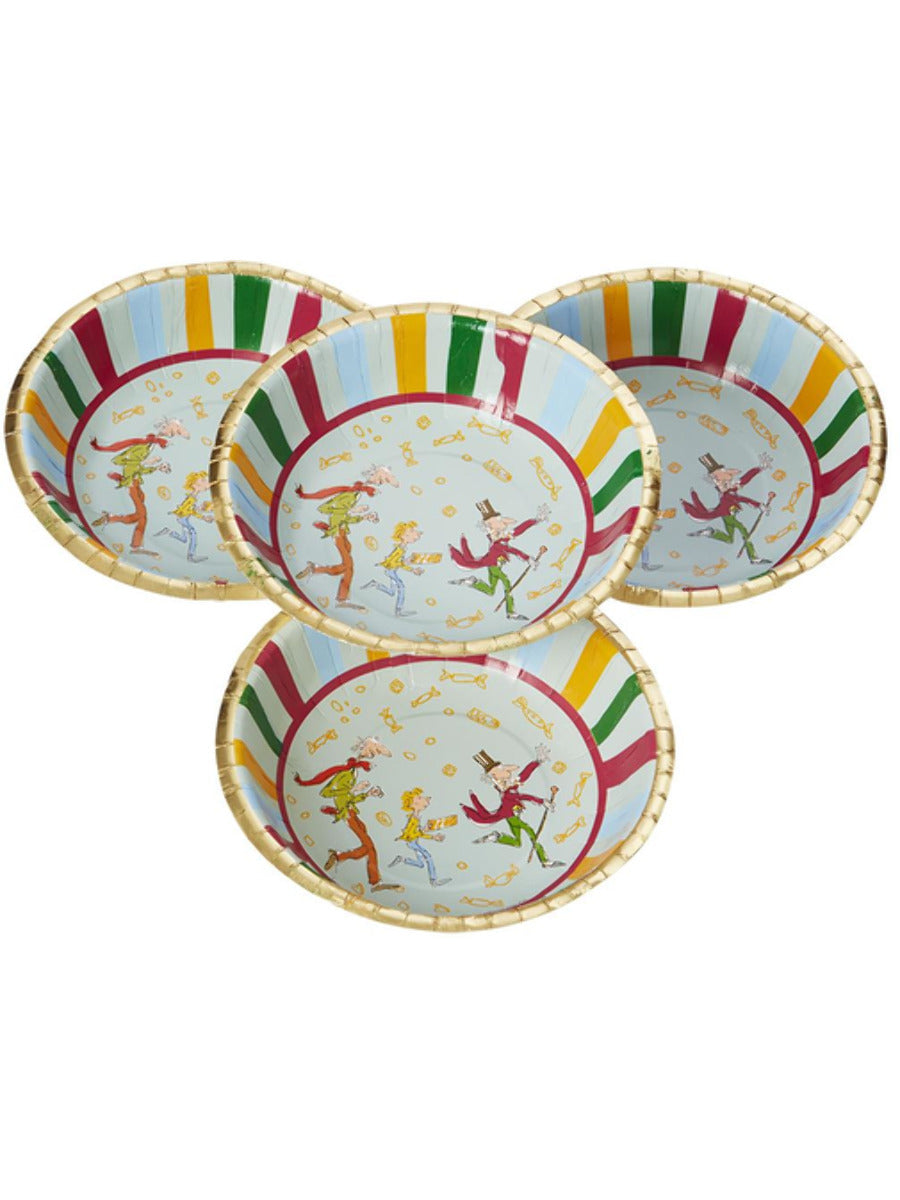 Roald Dahl Tableware Party Bowls x8 WHOLESALE