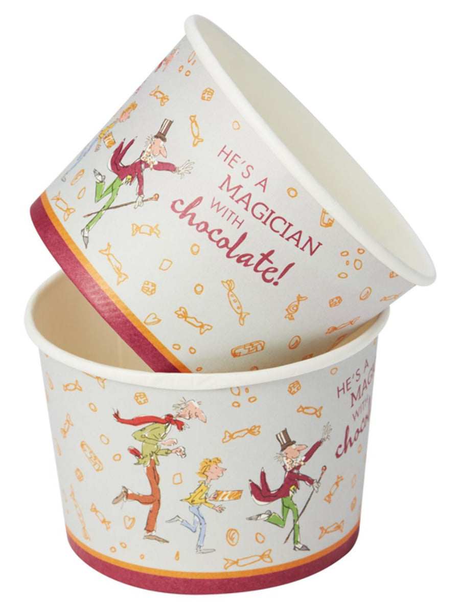 Roald Dahl Tableware Party Treat Tubs x8 WHOLESALE Alternative 1