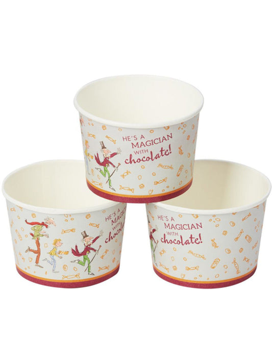 Roald Dahl Tableware Party Treat Tubs x8 WHOLESALE