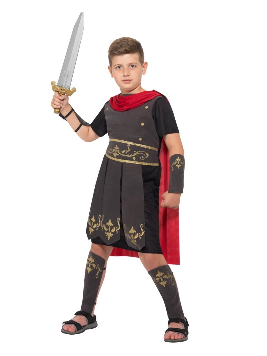 Roman Soldier Costume, Black Wholesale