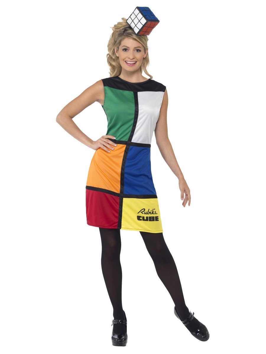 Rubik's Cube Costume, with Headband Wholesale