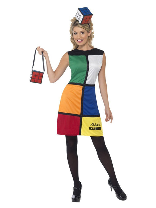 Rubik's Cube Costume, with Headband Wholesale