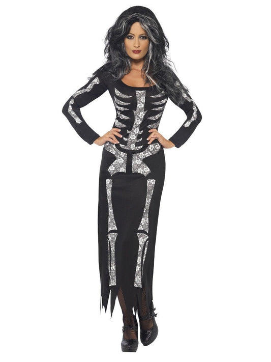 Skeleton Costume, with Tube Dress Wholesale