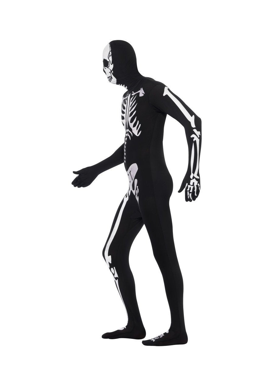 Skeleton Second Skin Costume, Black Wholesale