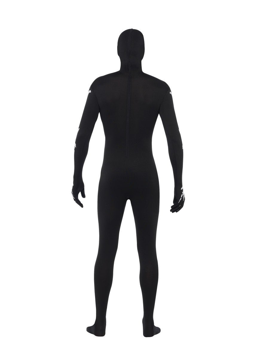 Skeleton Second Skin Costume, Black Wholesale