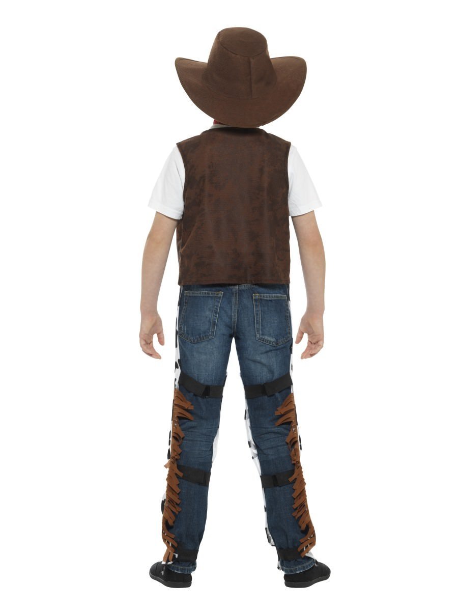 Texan Cowboy Costume, Child, Brown & Black Wholesale