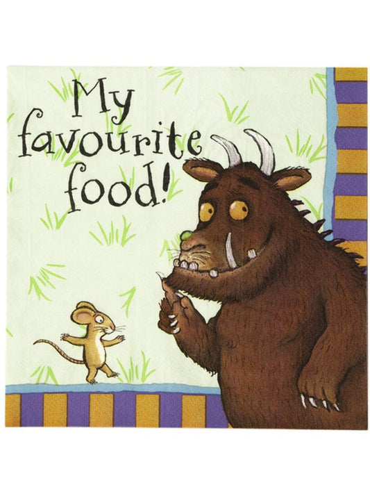 The Gruffalo Tableware Party Napkins x16