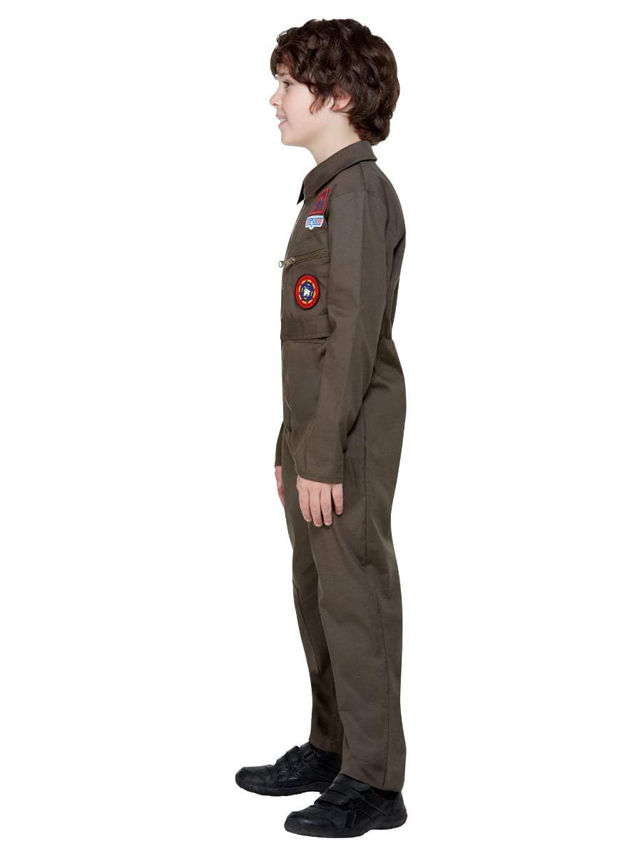 Top Gun Kids Costume with Jumpsuit Wholesale