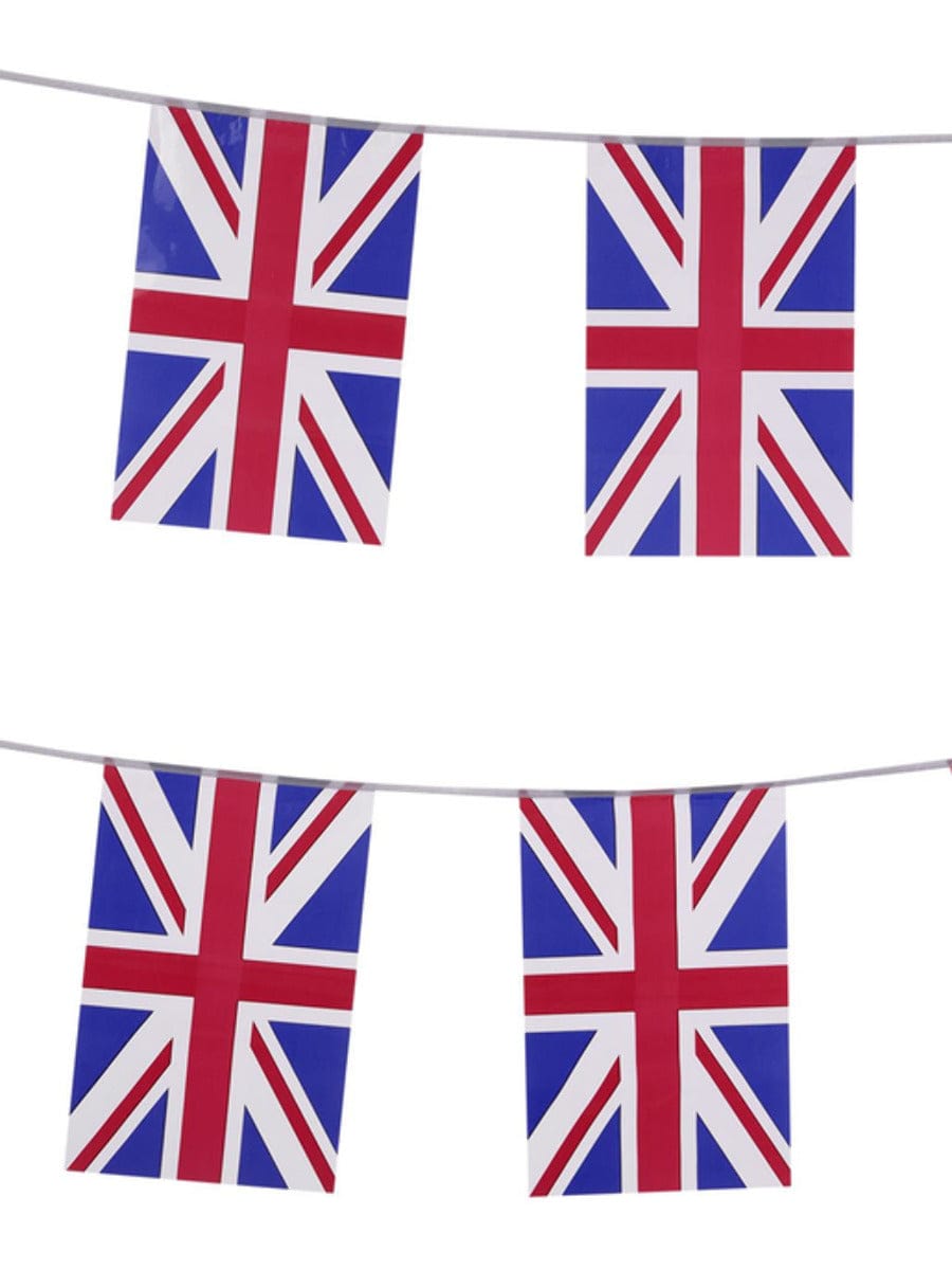 Union Jack Rectangle Bunting Plastic