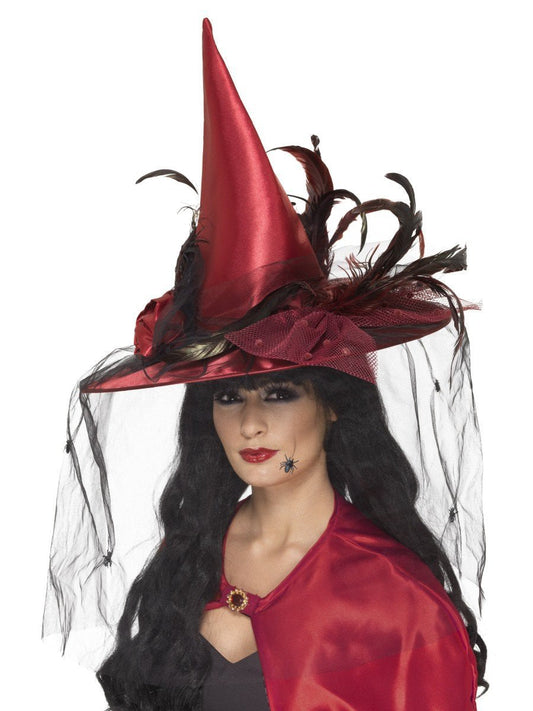 Witch Hat, Deep Red Wholesale