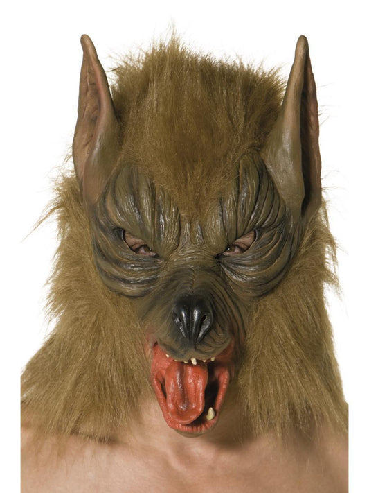 Wolf Mask, Brown Wholesale