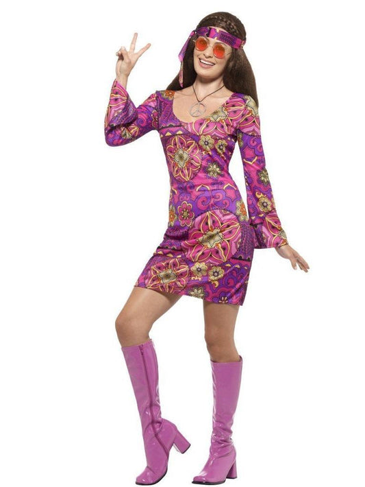 Woodstock Hippie Chick Costume Wholesale