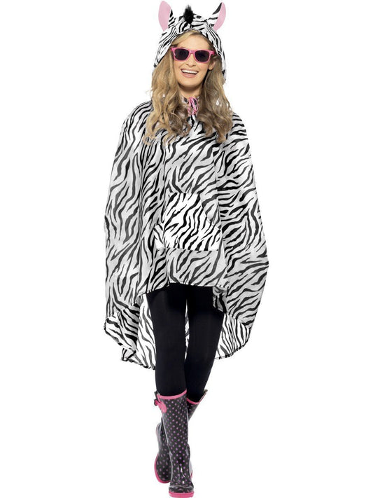 Zebra Party Poncho Wholesale